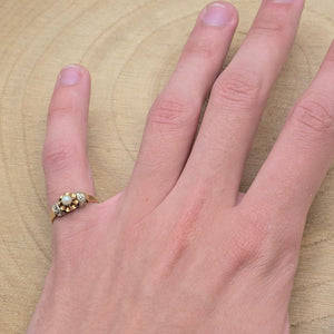 Solitaire en Or jaune 18K - T 52