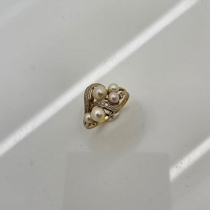 Bague en Or Jaune 18K - 3.55G - Taille 57