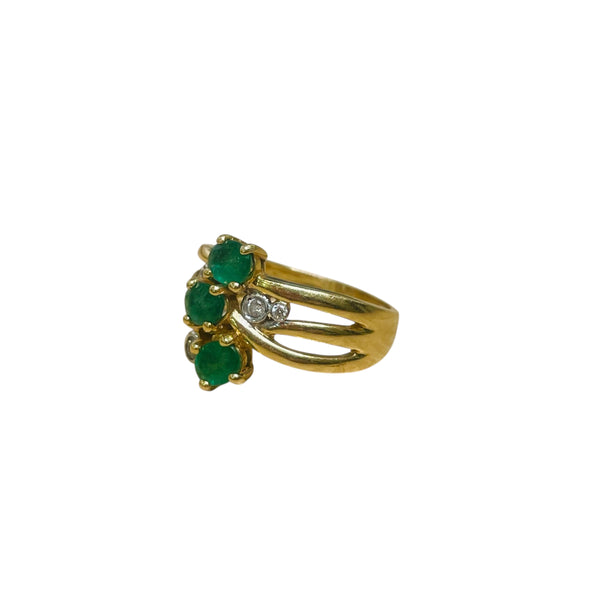 Bague en Or Jaune 18K - Taille 55 - 4.78 Grs