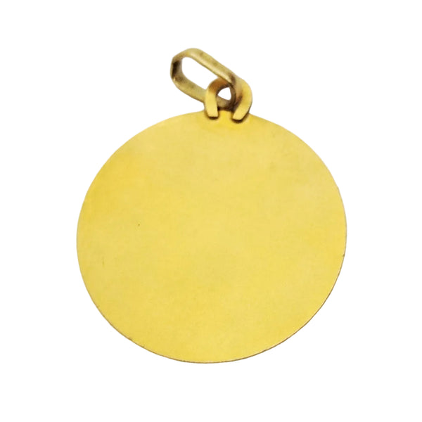 Pendentif Vierge en Or Jaune 18 K - 2.59 Grs