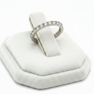 Bagues en or blanc blanc 18 K - Taille 59/60 - 1.80 G