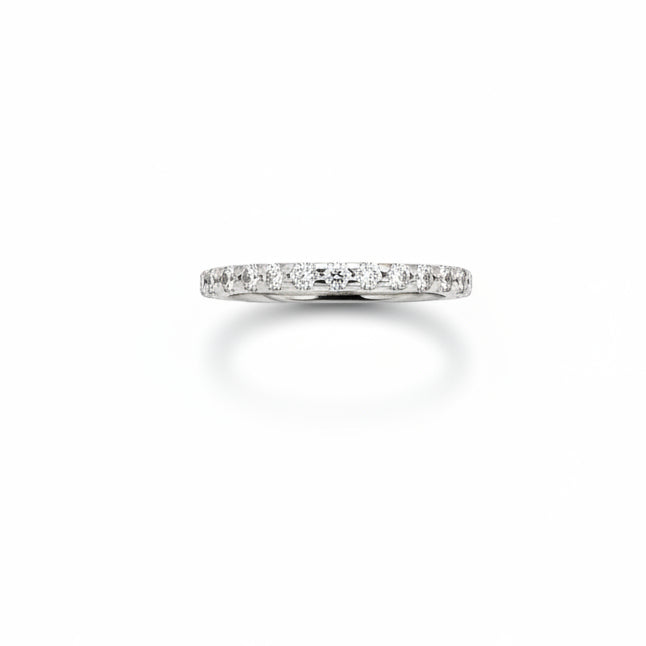 Bagues en or blanc blanc 18 K - Taille 59/60 - 1.80 G