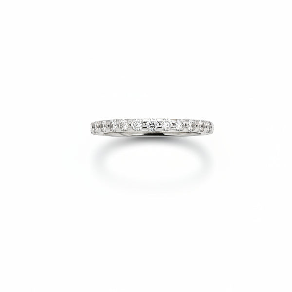 Bagues en or blanc blanc 18 K - Taille 59/60 - 1.80 G