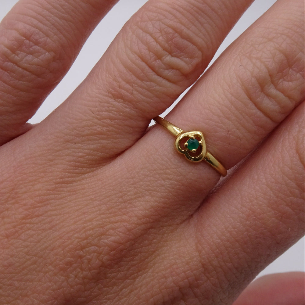 Bague en Or Jaune 18K- Taille 53