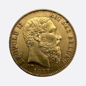 Pièce de 20 Francs en Or jaune 20K - 6.45g