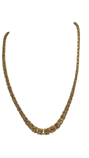 Collier Princesse en Or Jaune 18k 22.47 Grs