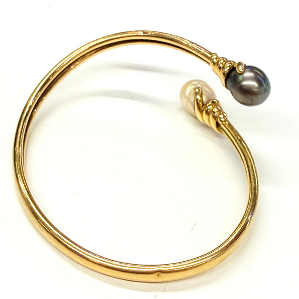 Bracelet Jonc en Or jaune 18K - 11.76g