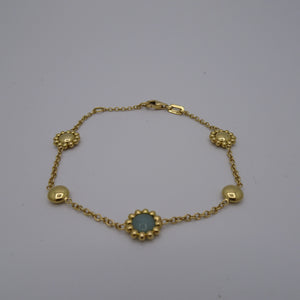 Bracelet Maillon Forçat Or Jaune 18K 4.87 Grs