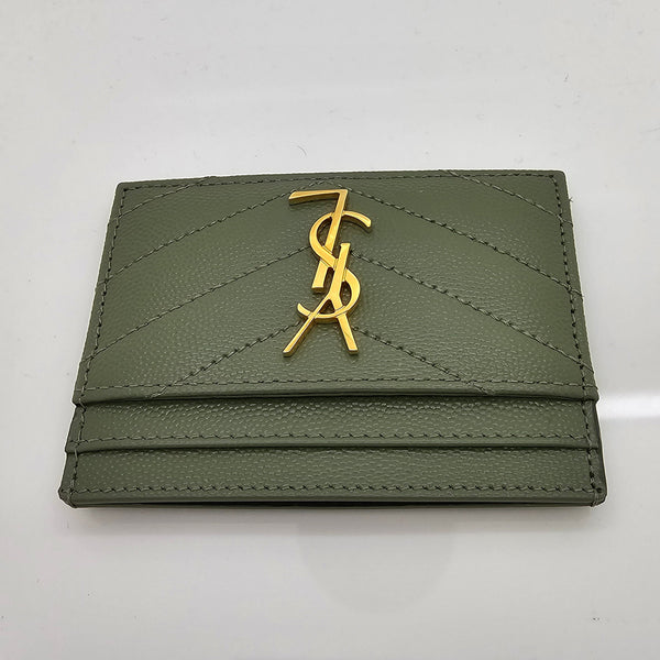 Maroquinerie YSL Graine Vert Sauge Cassandre Port