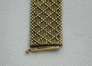 Bracelet Manchette en Or Jaune 18K 52.75 Grs