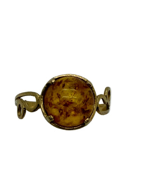 Bague en Or Jaune 18K - Taille 48 - 1.14 Grs