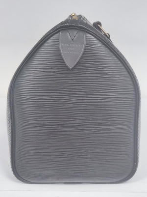 Sac Louis Vuitton Speedy 25 Noir en Cuir