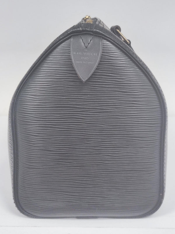 Sac Louis Vuitton Speedy 25 Noir en Cuir