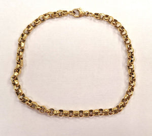 Bracelet Maille Jaseron Or Jaune 18 carats 3.92 Grs