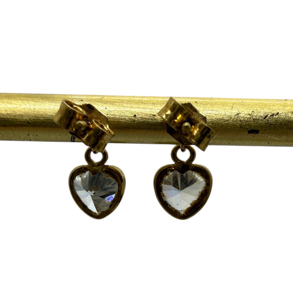 Boucles d'oreilles fantaisie en or jaune 18k - 1.47 G