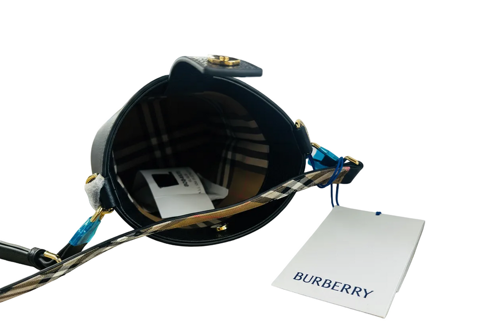 Sac Burberry SM Bucket Noir - Comme Neuf