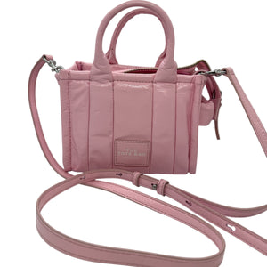 Sac à main Marc Jacobs The Shiny Crinkle Mini – Rose brillant