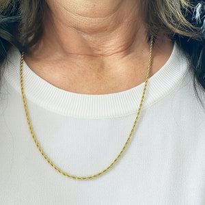 Collier Matinée en Or Jaune 18K - 3.20g