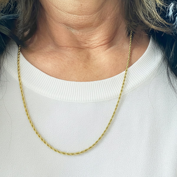 Collier Matinée en Or Jaune 18K - 3.20g