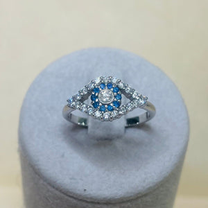 Bague en or blanc 18K Taille-54.5
