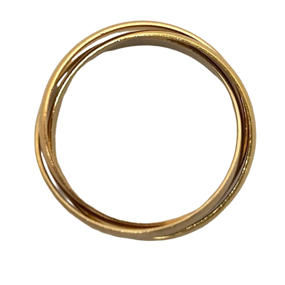 Bague en Or Jaune 18K - Taille 55 - 4G