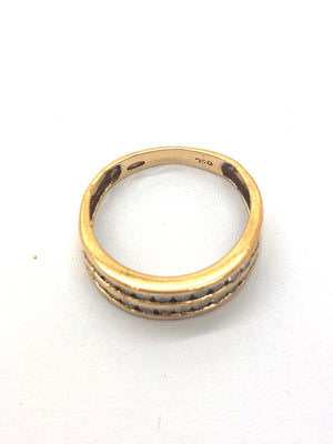 Bagues en Or Jaune 18k - Taille 53.5