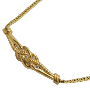 Collier Princesse Anglaise en Or Jaune 18K