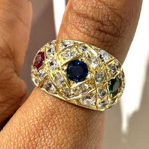 Bagues en or jaune 18 carats