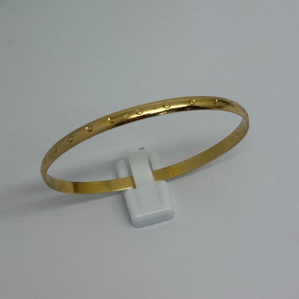 Bracelet Jonc fermé en or jaune 18K - 11.52 G