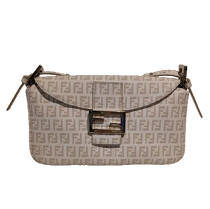 Sac Mamma Baguette Fendi Beige Monogramme