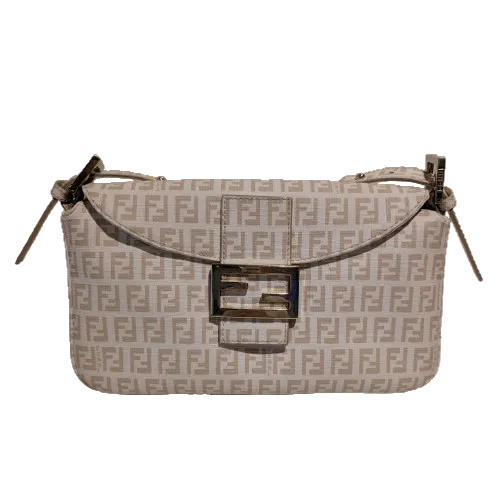 Sac Mamma Baguette Fendi Beige Monogramme