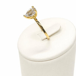 Bague Solitaire Or 18K - Taille 52 - 1.96 Grs