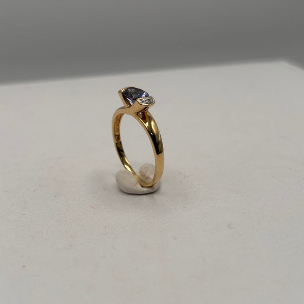 Bagues en Or Jaune 18K Taille-55