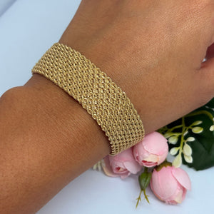 Bracelet en Or Jaune 18K - 16.76 Grs
