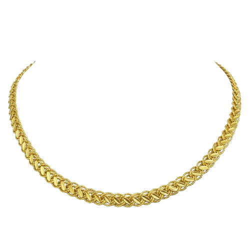 Collier en Or Jaune 18K - 15.20g