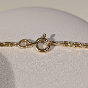 Collier Matinée en Or Jaune 18 Carats avec Maille Jaseron - 8.43 Grs