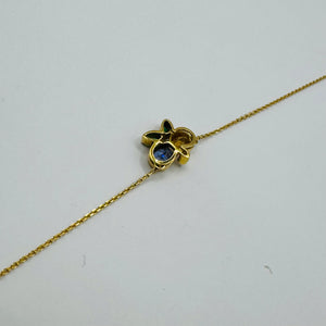 Collier Matinée Or Jaune 18K Diamant Tête d'Aigle