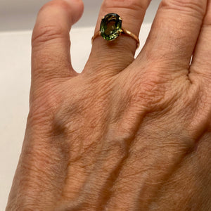 Bague Or Jaune 18K Taille-54.5