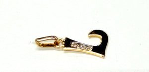 Pendentif Lettre en Or Jaune 18 K - 0.84 G