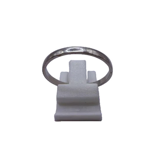 Bague Alliance en Or Gris 18 K - Taille 66 -  2.18 G