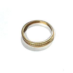 Bague Demi Tour Or Jaune 18 Carats et Diamants