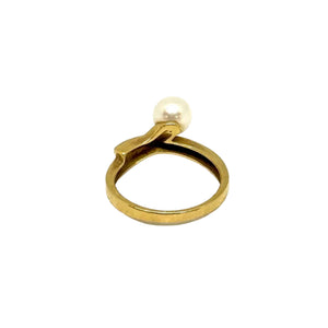 Superbe bague en or Jaune 18k avec 4 diamants