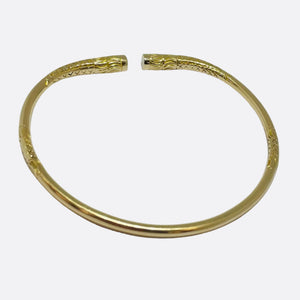 Jonc en Or Jaune 18k  - 19.98 G