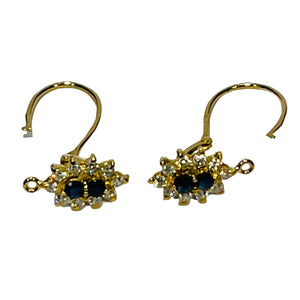 Boucles d'oreilles en Or jaune 18K - 1.96G