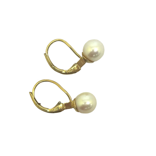 Boucles d'oreilles Dormeuses en Or Jaune 18k