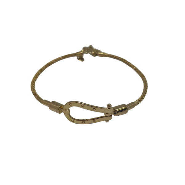 Bracelet Jonc en Or Jaune 18K 11.78 Grs