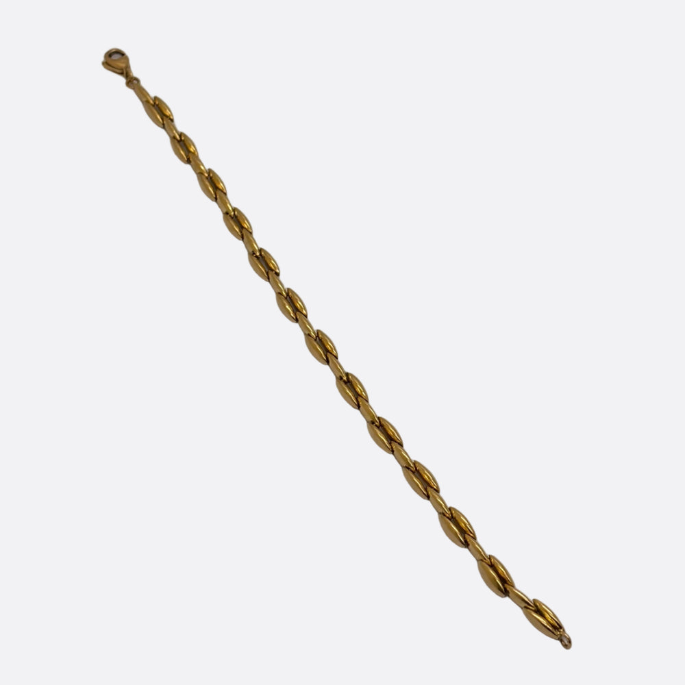 Bracelet Maillon en Or Jaune 18K 19 - 11.34 Grs