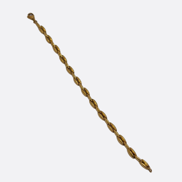 Bracelet Maillon en Or Jaune 18K 19 - 11.34 Grs