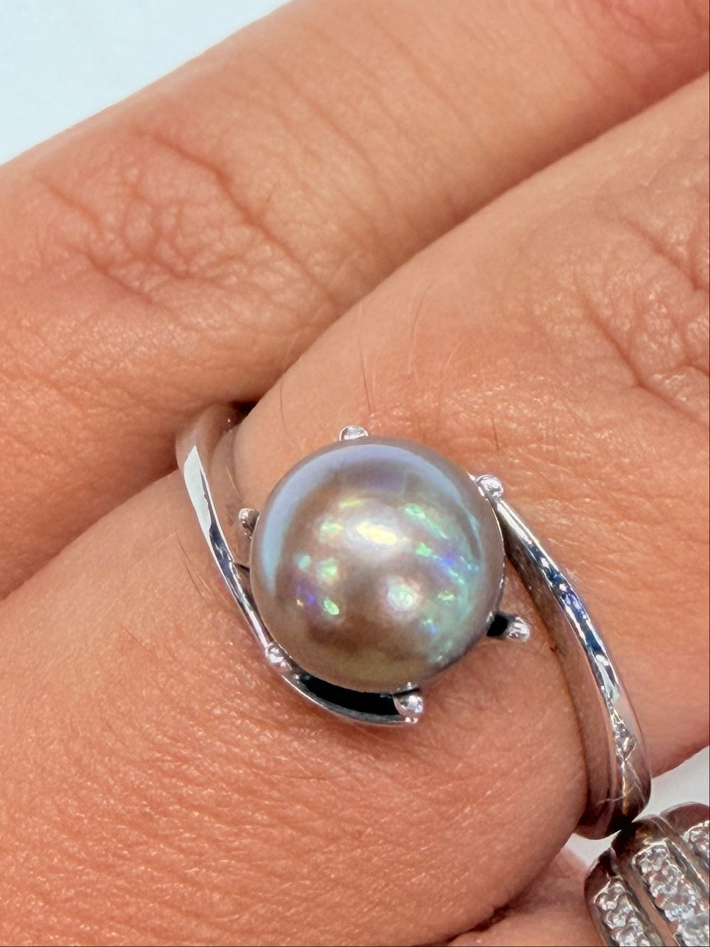 Parure en Or Blanc 18 K - 4.47 G