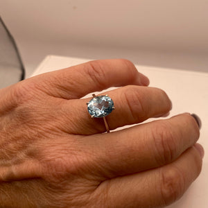 Bague en Or Blanc 18 Carats  – Taille 54